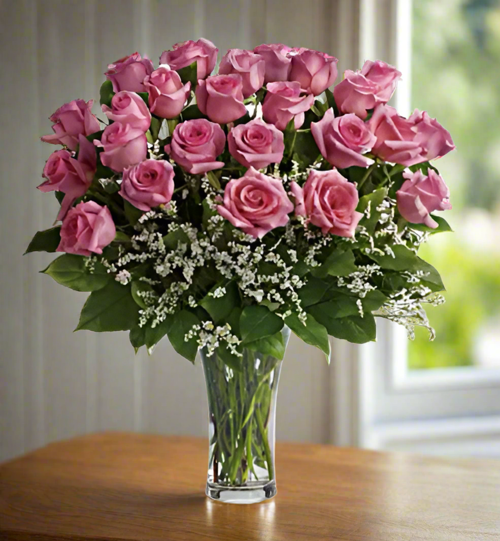 Rose Vase Arrangements