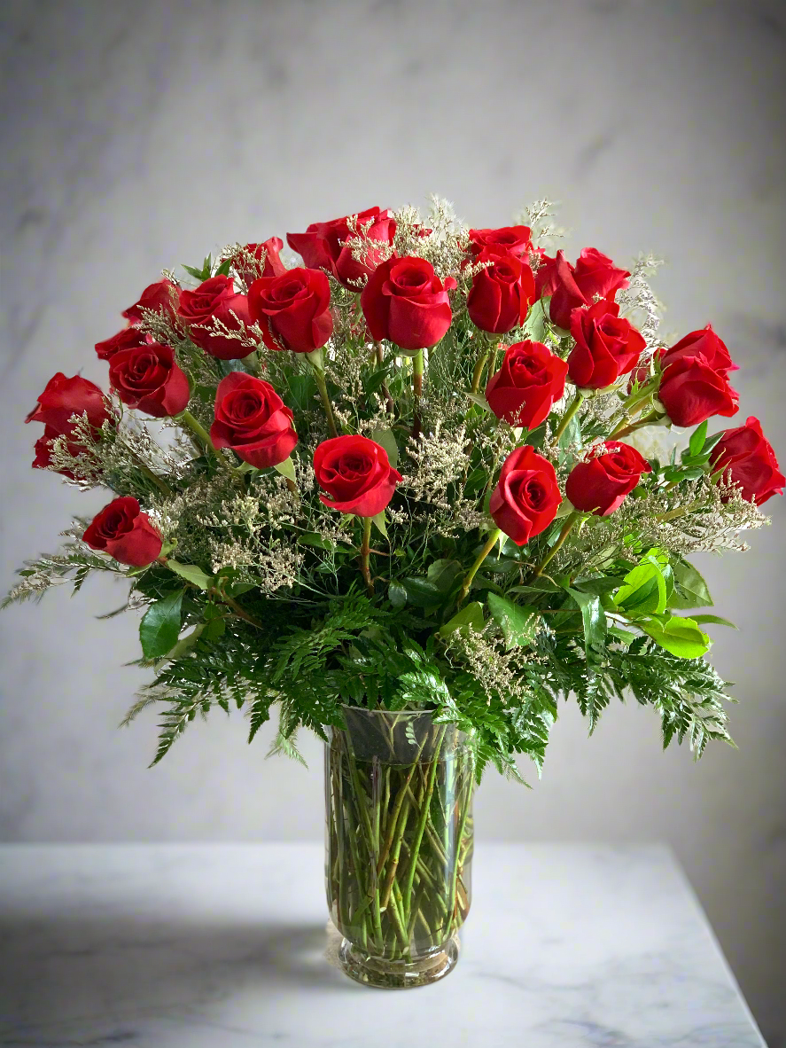Rose Vase Arrangements
